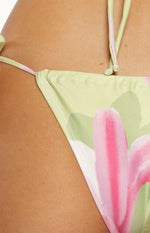 Love From Janet Portovenere Print Tie Side Bikini Bottoms Image