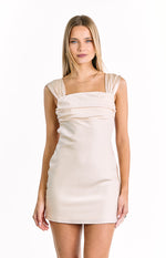 Macayle Cream Mini Dress Image