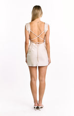 Macayle Cream Mini Dress Image