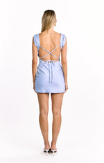 Macayle Light Blue Mini Dress Image