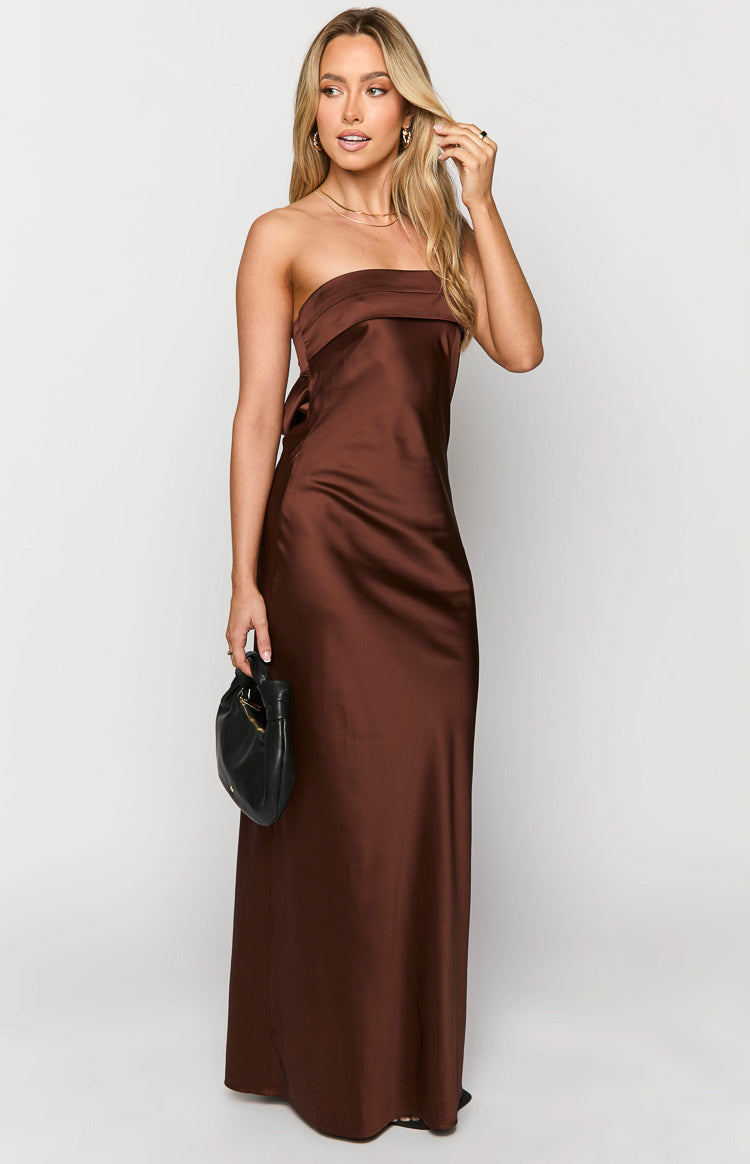 Maiah Brown Maxi Dress Maiah Brown Maxi Dress