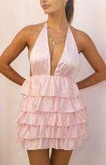 Marielle Pink Mini Dress Image