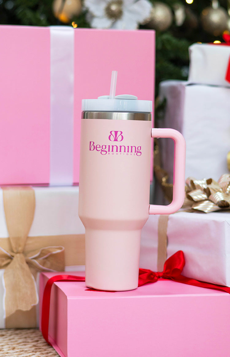 Beginning Boutique Miss Sippy Bubblegum Tumbler (FREE over $250) Image