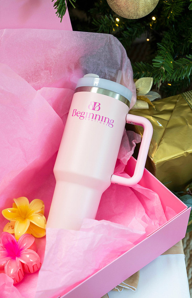 Beginning Boutique Miss Sippy Bubblegum Tumbler (FREE over $250) Image