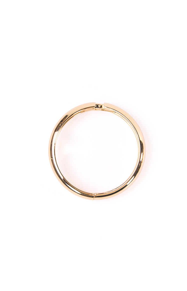 My Destiny Gold Clasp Bangle Image
