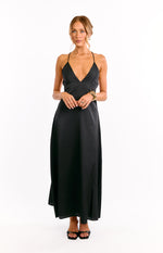 Nakita Black Maxi Dress Image