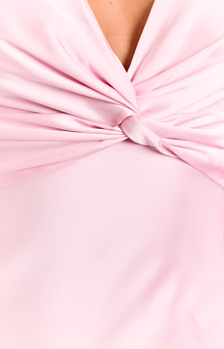 Oden Light Pink Formal Maxi Dress Image