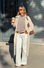 Orla Cream Belted Trench Coat Image