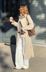 Orla Cream Belted Trench Coat Image