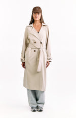 Orla Cream Belted Trench Coat Image