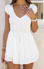 Raldo White Playsuit Image