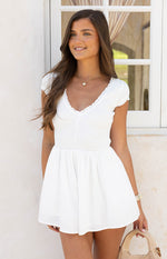 Raldo White Playsuit Image