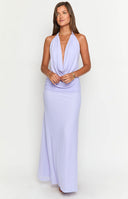 Rozie Purple Maxi Skirt