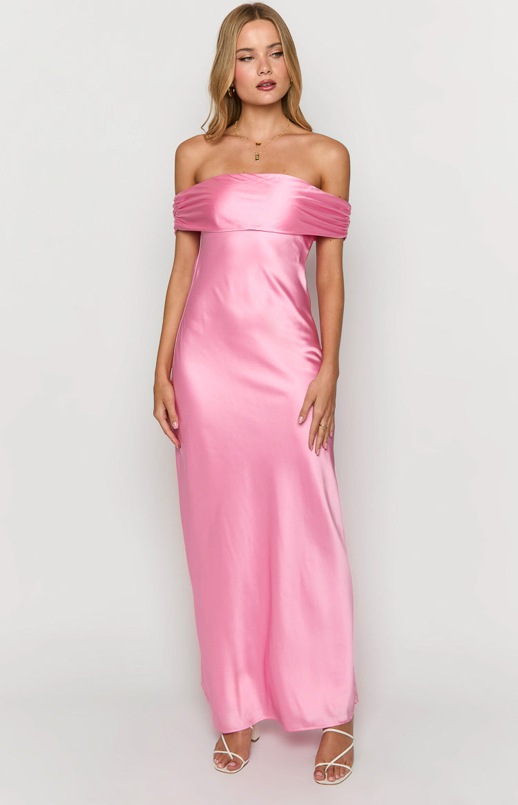Pink Off The Shoulder Maxi Dress Buy PATLIPALLU Off-Shoulder Ruffled Georgette Maxi Dress Dresses Pink Off The Shoulder Maxi Dress Buy PATLIPALLU Off-Shoulder Ruffled Georgette Maxi Dress Dresses