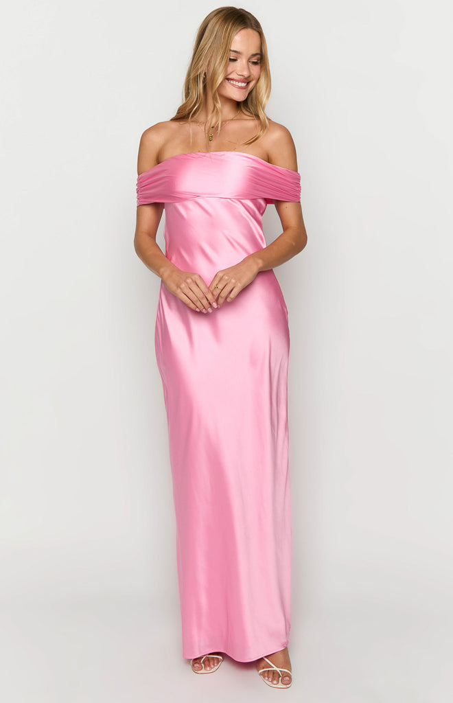 light pink bow dress Twyla Bow Pink Sweatshirt Dress main image 0