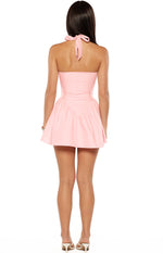 Sonnet Pink Micro Mini Dress Image