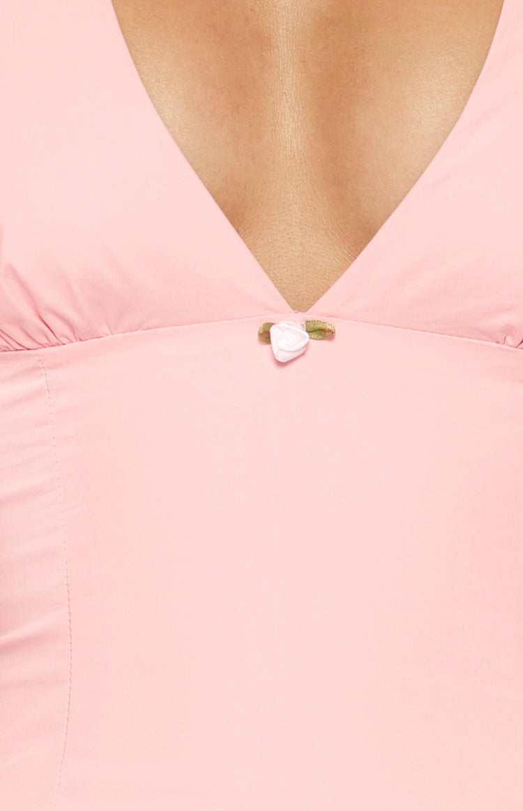 Sonnet Pink Micro Mini Dress Image