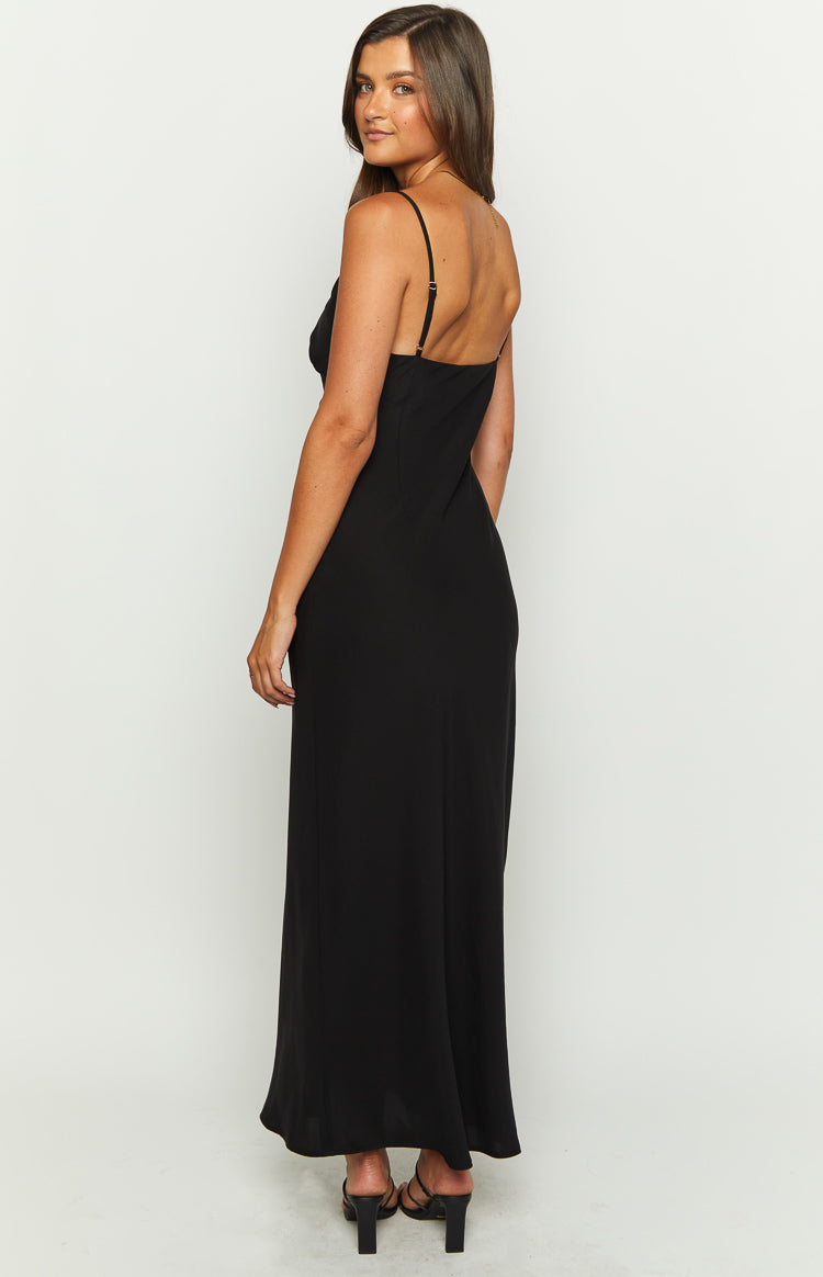 Stacy Black Maxi Dress – Beginning Boutique