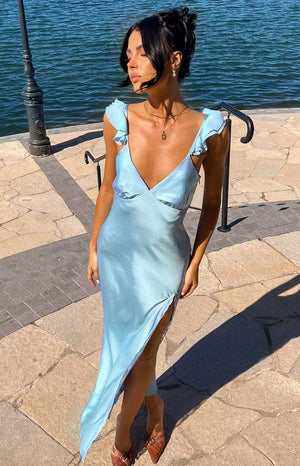 Leilani Blue Maxi Dress | Beginning Boutique AU Leilani Blue Maxi Dress | Beginning Boutique AU