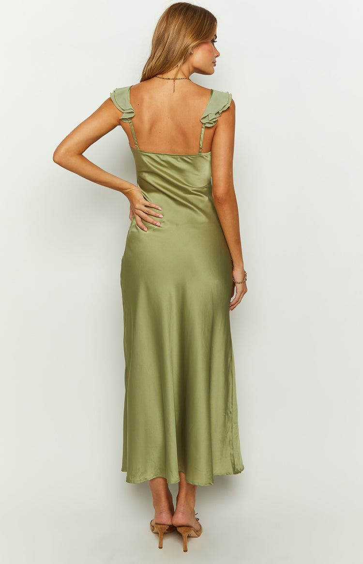 Wendy Sage Maxi Dress | Beginning Boutique AU Wendy Sage Maxi Dress | Beginning Boutique AU