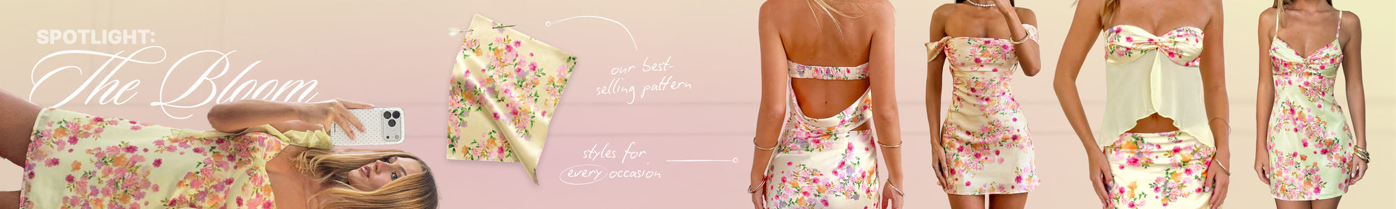 Yellow Bloom Edit Collection Banner