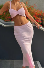 Willa Pink Maxi Skirt Image