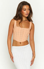 Anderson Pink Corset Top Image