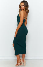 cecilia bodycon midi dress emerald Cecilia Bodycon Midi Dress Emerald