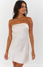 ellie cream mini dress Ellie Cream Mini Dress