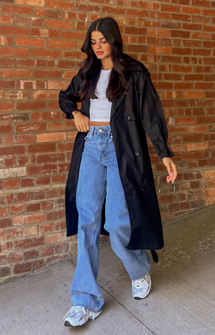 Women's trench coat outfit clearance