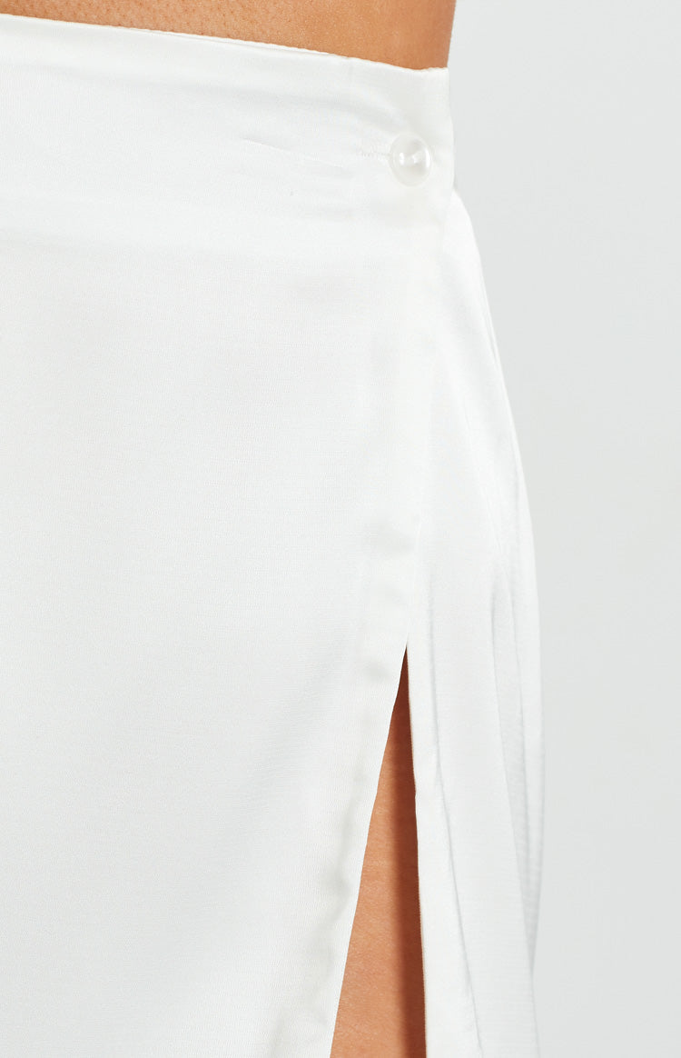 Hendra White Mini Skirt Image