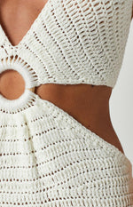 Julia Crochet Halter Midi Dress – Beginning Boutique