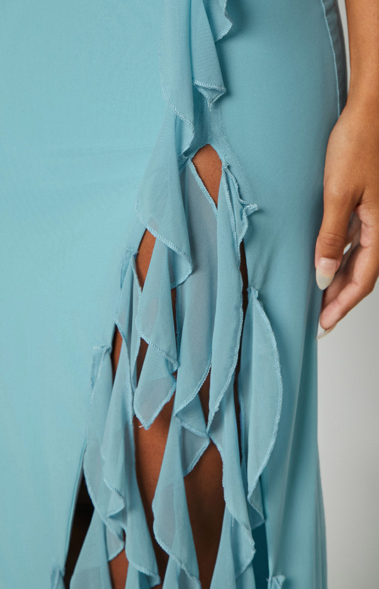 Kalani Blue Maxi Dress Image