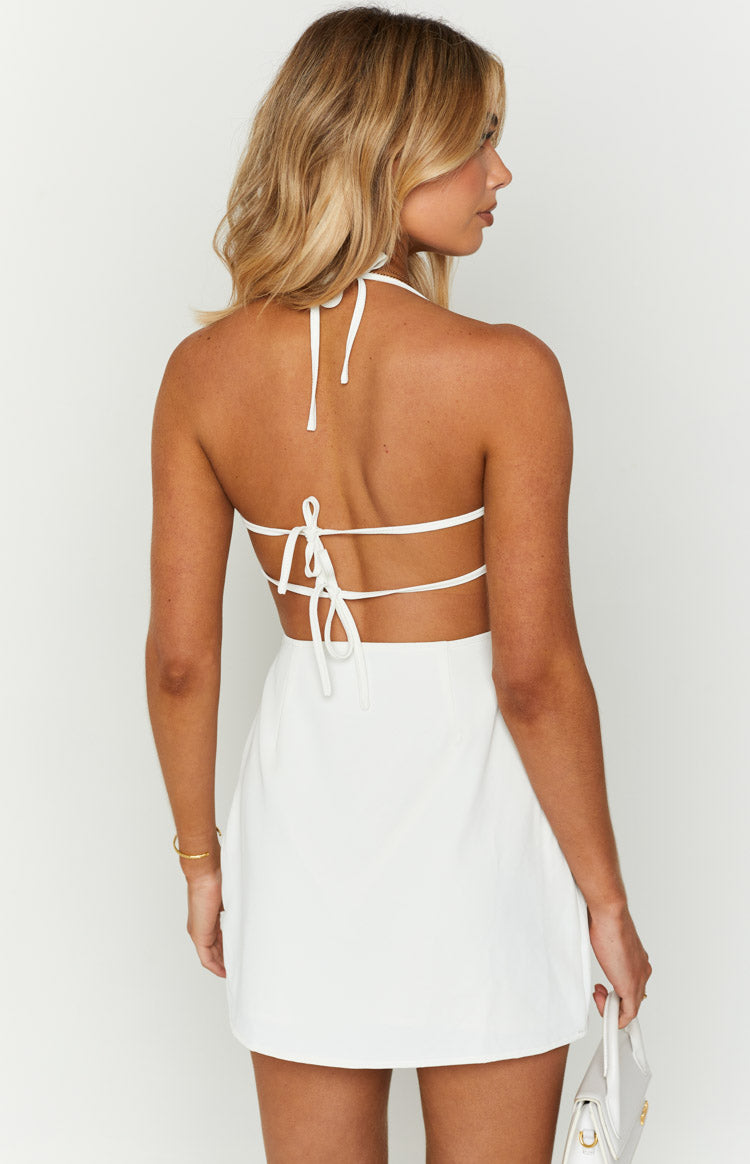 katya white mini dress Katya White Mini Dress