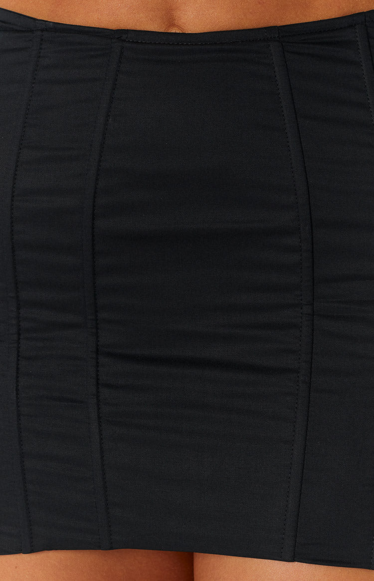 Lioness Venetian Black Corset Skirt Image