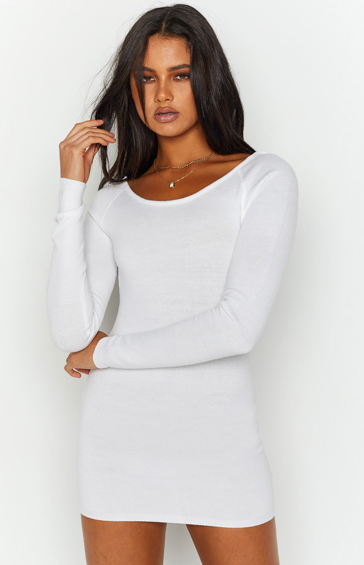milo knit dress sndys SNDYS Milo Black Knit Dress