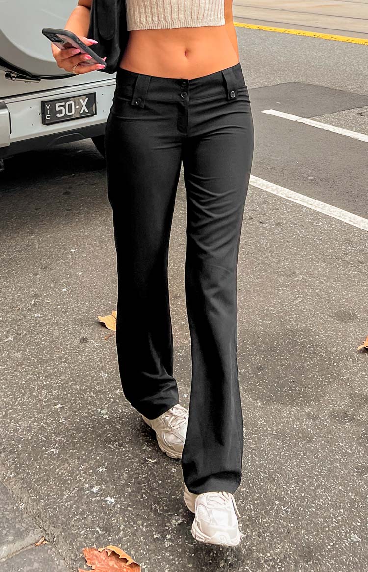 Vice Black Low Waist Pant Image